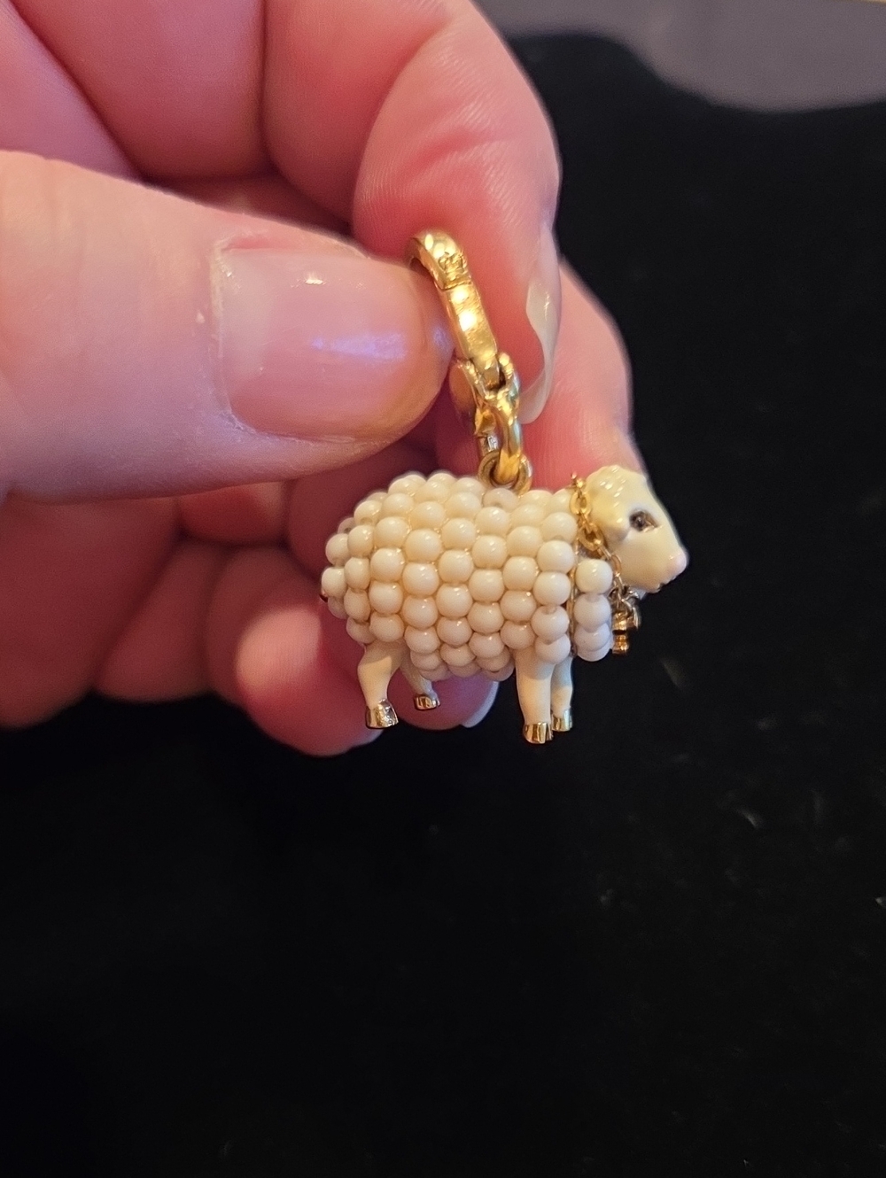 JUICY COUTURE BEADED SHEEP CHARM - RETIRED